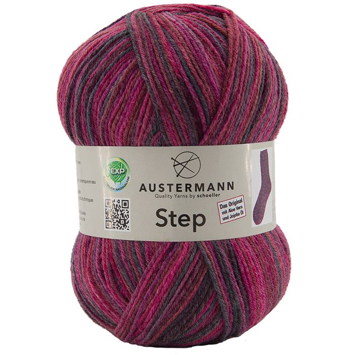 Austermann Step 4 print purple easy