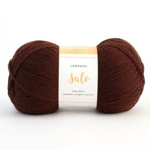 Sulo sockgarn 468 kaffe
