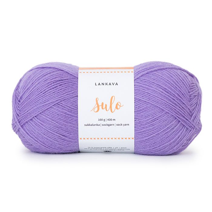 Sulo sockgarn 477 lila