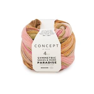 Symmetric socks & more Paradise 40 rosa-kamel-grön