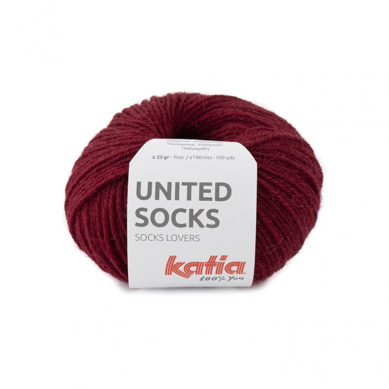 United socks 16 burgundi