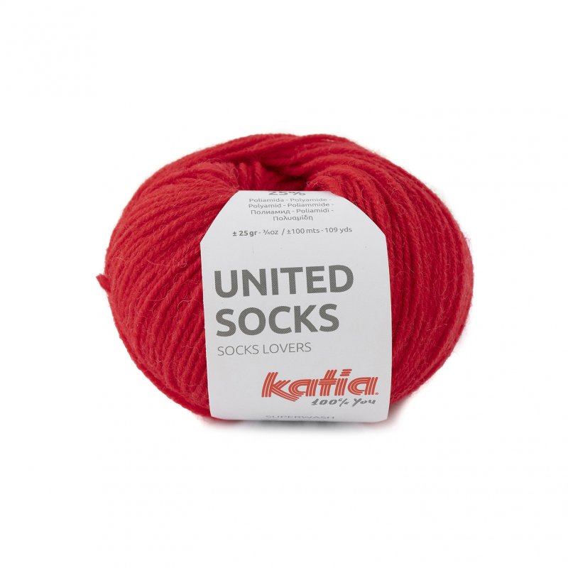 United socks 17 julröd