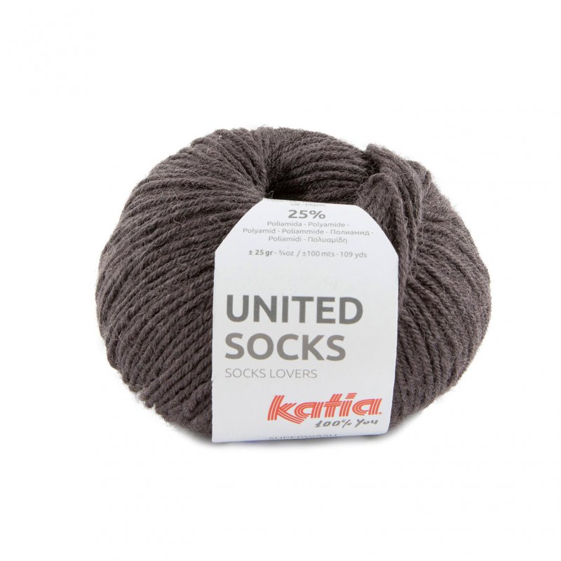 United socks 25 mörk brun