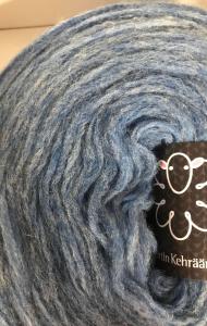 Förgarn - Ulltopsgarn frostig blå ca 150 gram