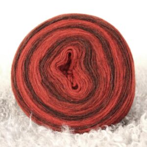 Förgarn - Ulltopsgarn Karpalo / Tranbär ca 150 gram