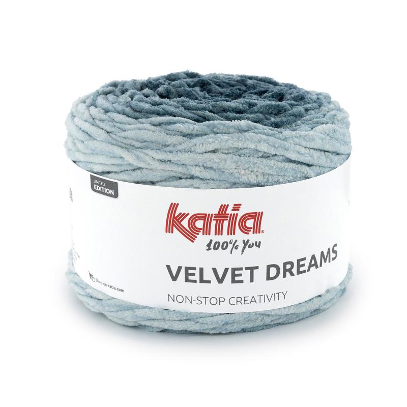 Velvet Dreams 107 petrolblå