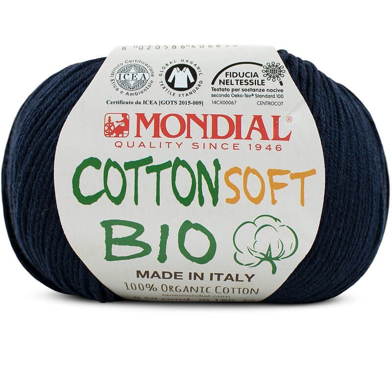 Ekologiskt ,bomullsgarn Cotton Soft Bio