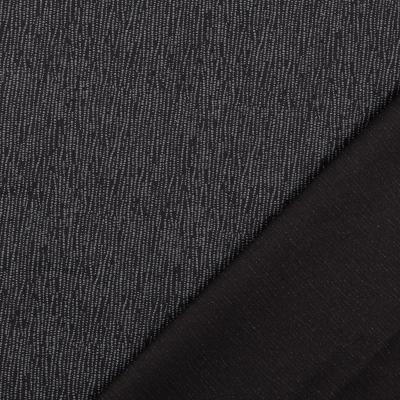 Bomulls cretonne diskret mönster i  svart/grått. prick