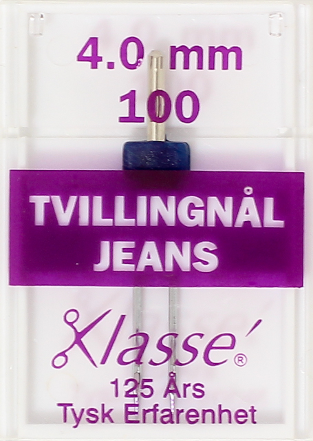 Tvillingnål Jeans 4.0/100