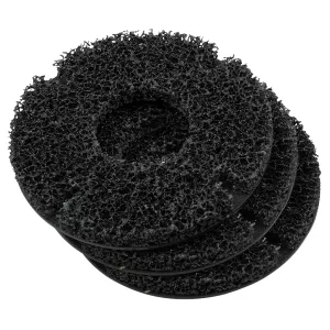 Reservskivsats till hjulnavsslip. Ø 160 mm. inner-Ø 75 mm. 3 delar