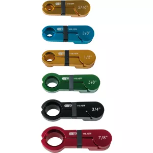 Demonteringsverktyg-sats för CLIC-fjäderlås-ledningskopplingar. 7-delar