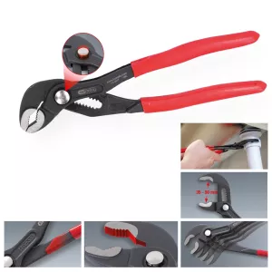 Polygrip med tryckknappsinställning. 175mm