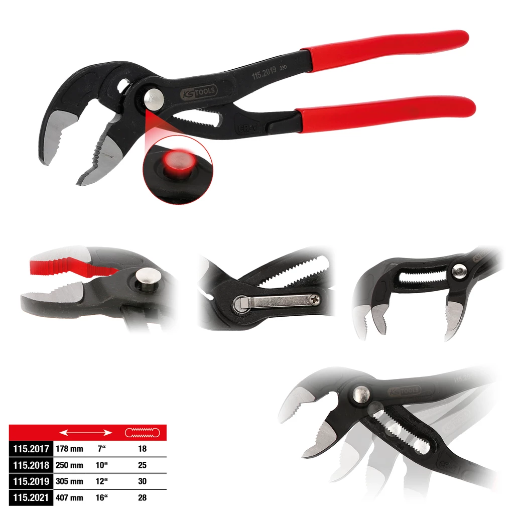 Polygriptång. 250 mm