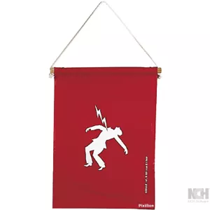 Rätvinklig elektrisk godkännandeförbudsflagga