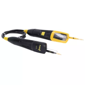 Spänningstestare med skyddsisolering. tvåpolig. med ljudlarm 12–1 000 V