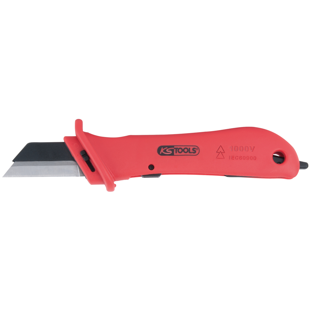 Kabelkniv med skyddsisolering och utbytbar klinga. 189mm
