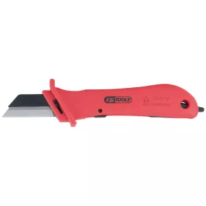 Kabelkniv med skyddsisolering och utbytbar klinga. 189mm