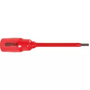 1/2" bit-hylsa med skyddsisolering till insexkantsskruvar. 10mm. 267mm lång