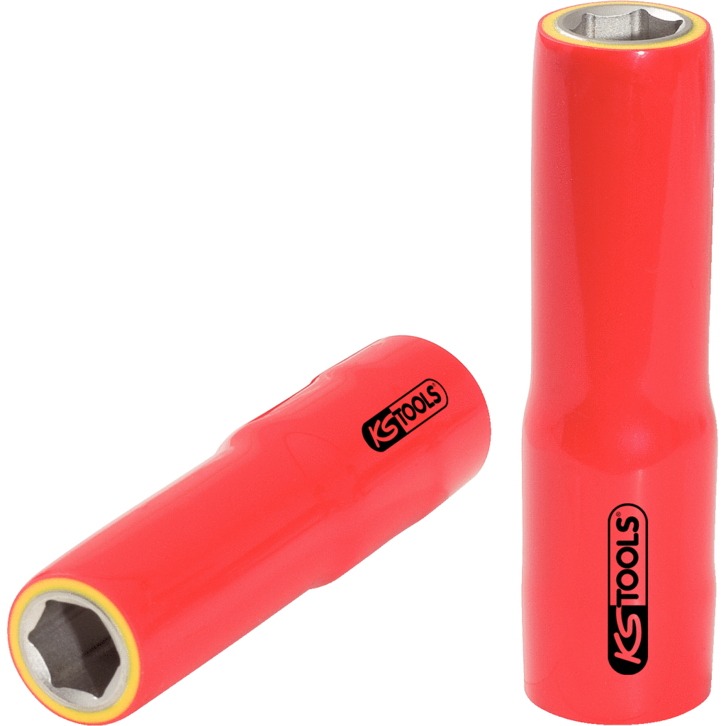 1/2" hylsa med skyddsisolering. lång. 23mm