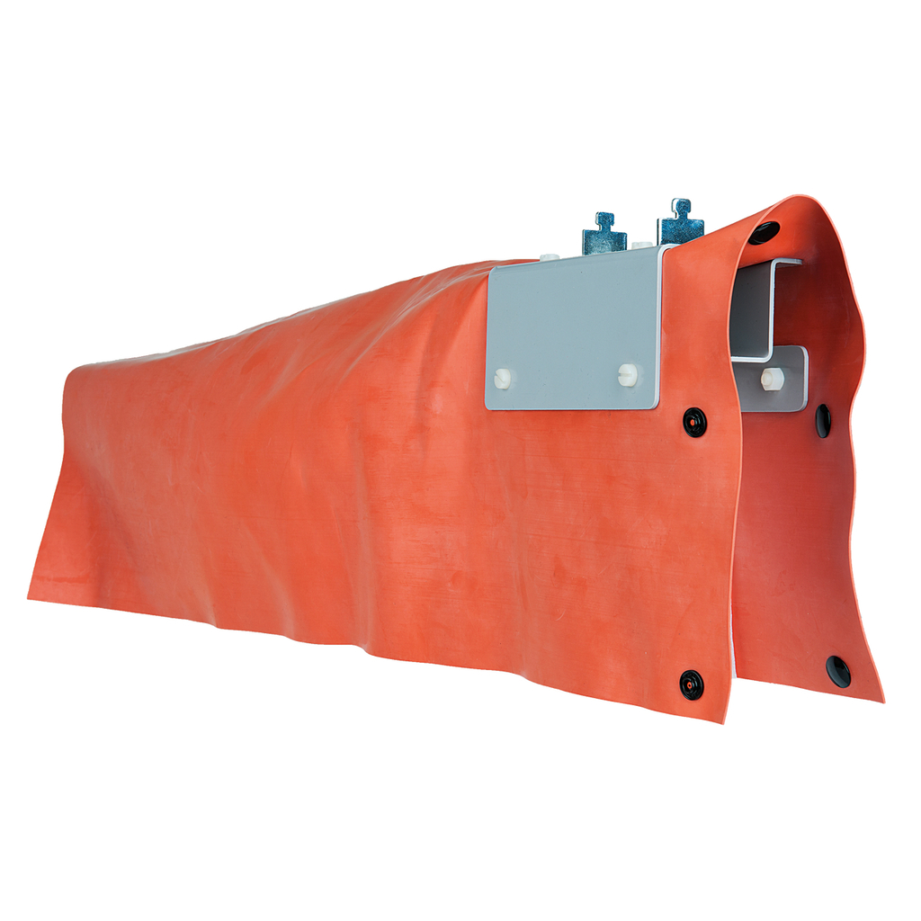 Täckkåpa med skyddsisolering för en låslist