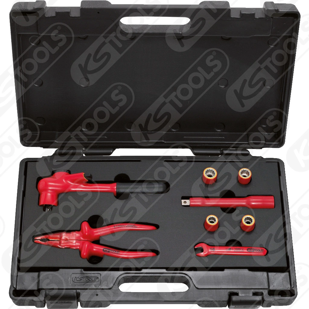 Isolerad verktygssats för PSA-elbilar. 8-delar