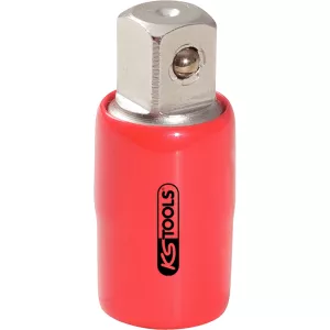 Isolerad förstoringsadapter. 1/4"Fx3/8"M