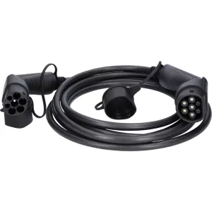 efuturo laddningskabel rak. typ 2 på typ 2-kontakt. trefas. upp till 11 kW. 16 A. 400 V. läge 3. 5 meter