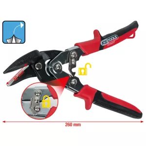 Plåtsax. höger. 260mm