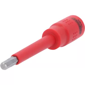 3/8" isolerad bit-hylsa insexkant 6 mm. 122 mm lång