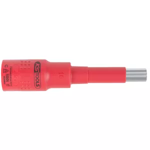 3/8" isolerad bit-hylsa mångtandad M10