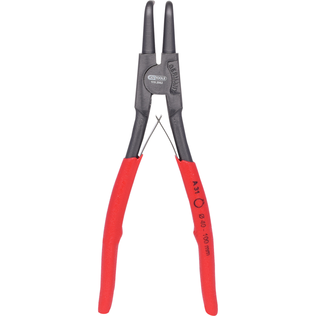 Låsringstång. vinklad. 40-100 mm