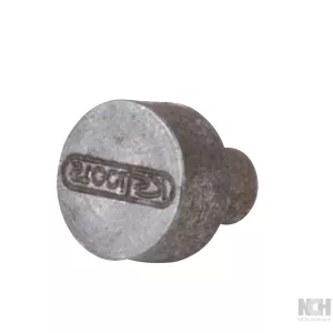 utbytesstämpel för plomberingstång. bokstäver. siffror