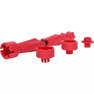 WC-sitsmonteringsnyckelsats. 4 delar