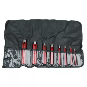 Rundhåljärn-sats. 8-delar