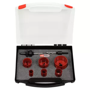 elektrisk hålsågsats 8-delar.