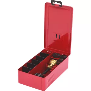 Vattenkran. fräsapparatsats. 3/8" -1". 5-delar