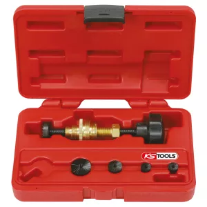 Vattenkran. fräsapparatsats. 1/4" -1". 6-delar