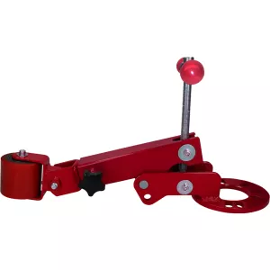 Universal kofot-vingflänsutrustning