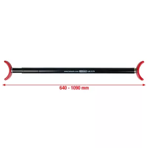 Teleskop-motorhuvs- och bagageluckestötta. 64 - 150 cm