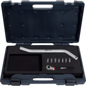 Verktygssats för gångjärn. 9 delar