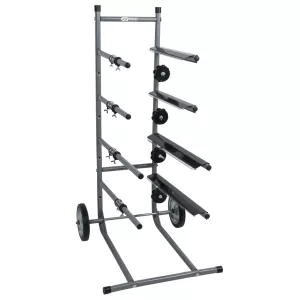 Papperhållare. vagn med 4 nivåer