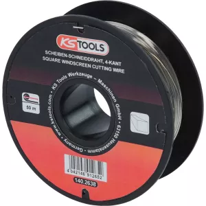 Kaptråd för rutor. 4-kantig. 50 m på rulle