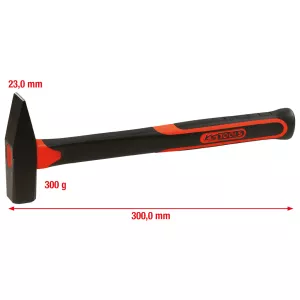 Hammare med glasfiberhandtag. 300g