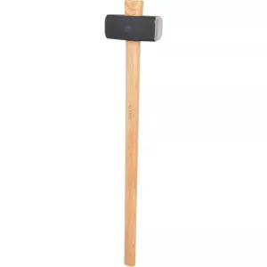 Slägghammare med hickoryskaft. 5000g