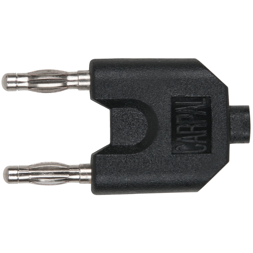 Fördelningskontakt med ingångsbussning med dubbel banankontaktsanslutning