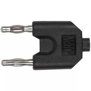 Fördelningskontakt med ingångsbussning med dubbel banankontaktsanslutning