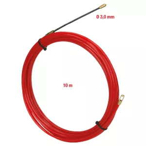 Kabelindragningstråd. 10.0 m