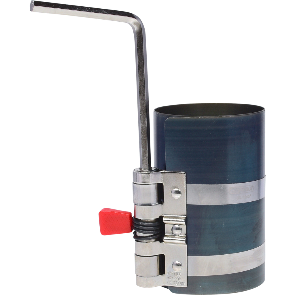 kolvring-spännband Ø 90-175mm. H 100mm