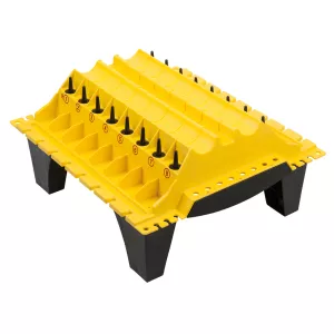 Delförvaring för cylinderhuvudskomponenter