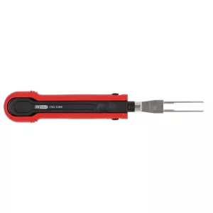 Kabel-upplåsningsverktyg för plattkontakthylsor. 9.5mm